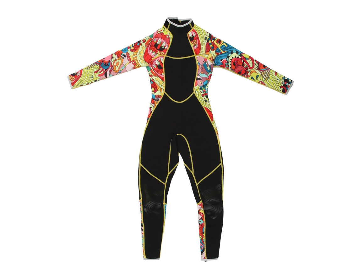 Traje de Mergulho Feminino 3mm Surf Snorkeling M