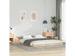 Vidaxl Estrutura Da Cama Castanho 160 X 220 Cm