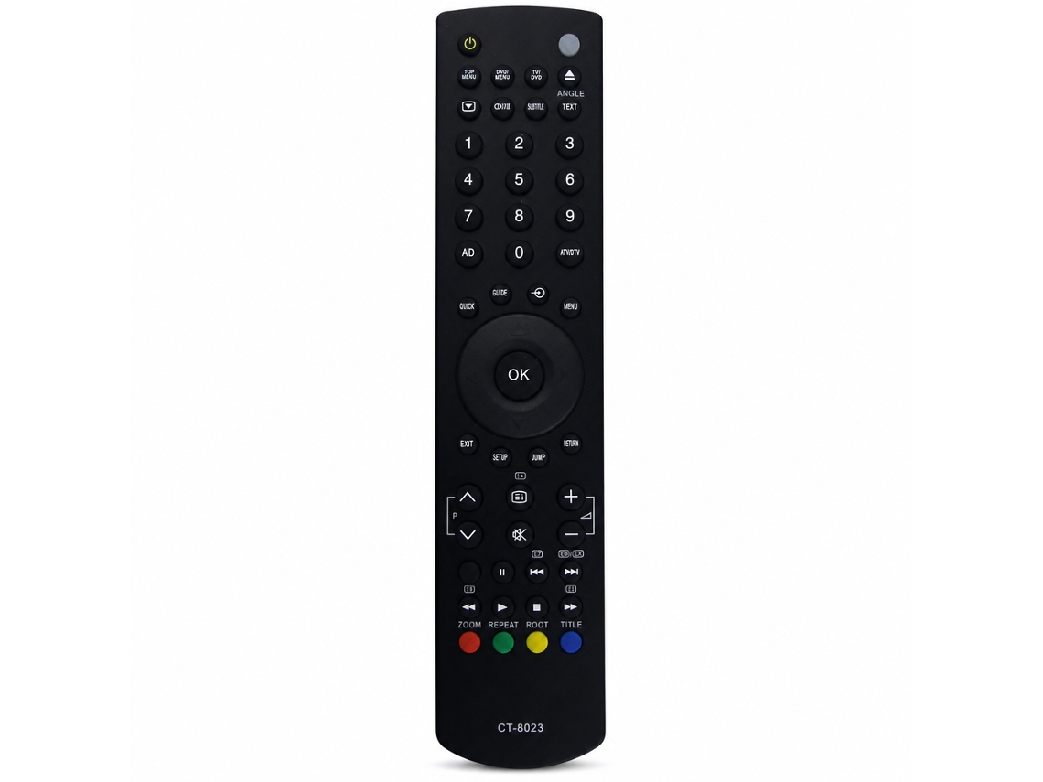 Comando À Distância Para Tv Compatível Com Vestel, Celcus E Toshiba Ct-8023