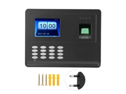 Máquina De Ponto De Impressão Digital Biométrica Tft De 2,8 Polegadas, Sem Software Necessário, Suporta Espanhol