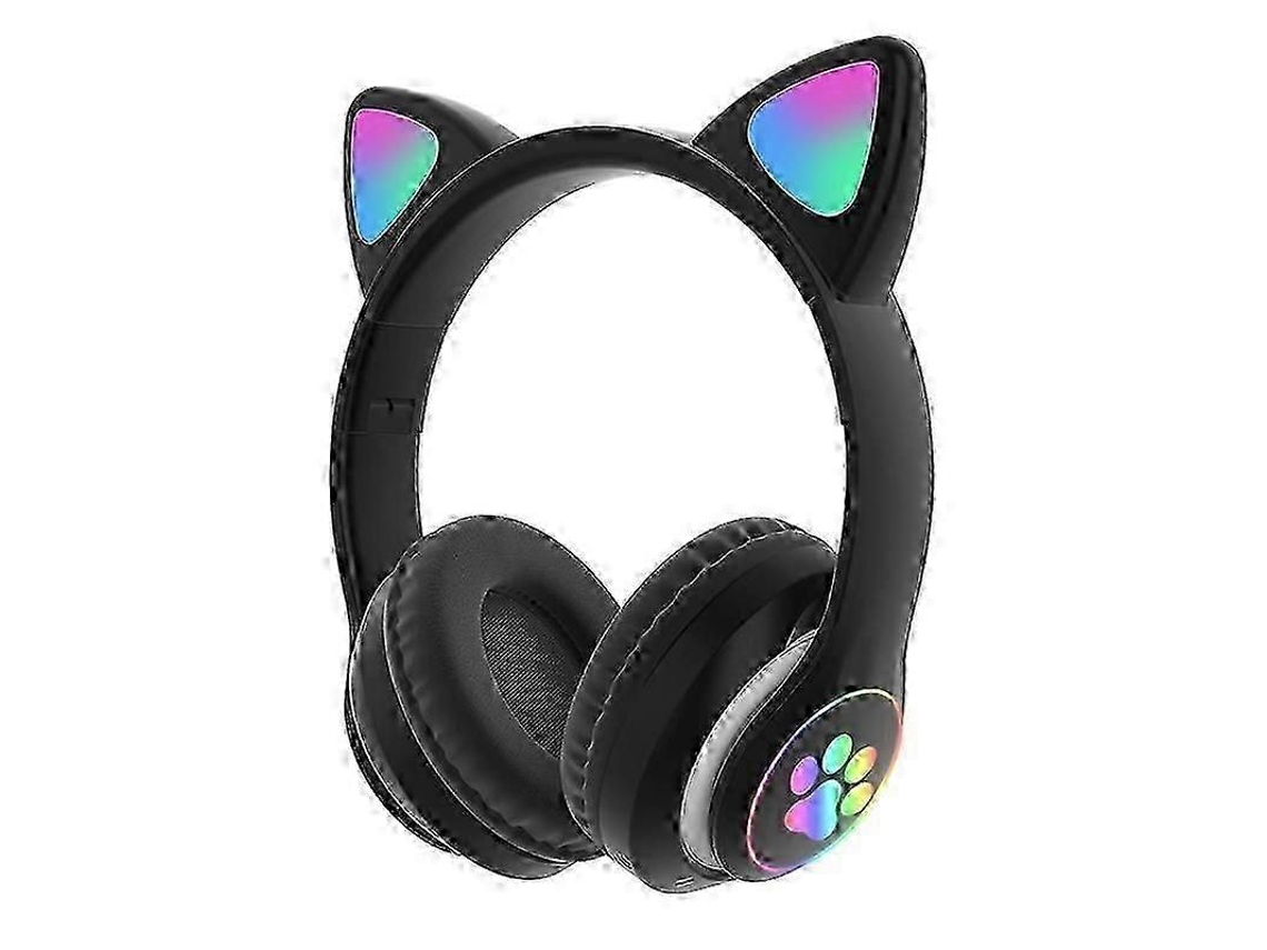 Fones de Ouvido Sem Fio Tg Tn 28 com Orelhas de Gato, Microfone e Entrada para Cartão Tf. TAISHENGDA