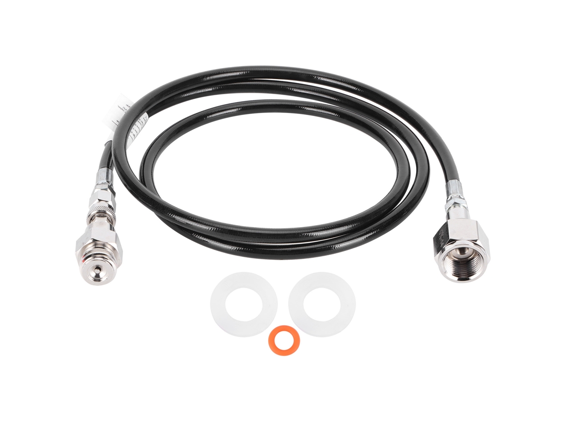 Mangueira de Co2 com Válvula Dupla e Kit de Medidor 3000psi | S/MARCA