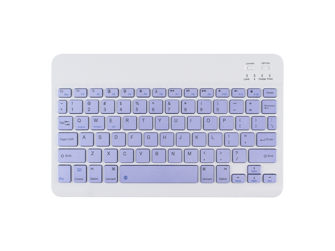 Teclado Sem Fio De 10 Polegadas Para Sistemas Android, Ios E Windows.