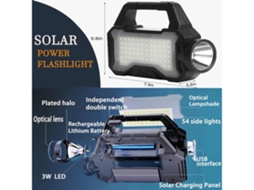 Lanternas Solares Multifuncionais para YEMAESRE