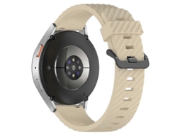 Compatível Com Samsung Galaxy Watch7 40mm/44mm Pulseira De Relógio De Silicone De 20mm Olysi Shop