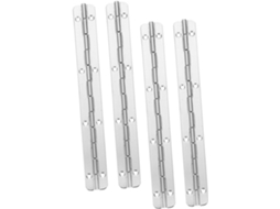Dobradiças De Piano Multifuncionais, 4 Peças, Longas, Em Aço