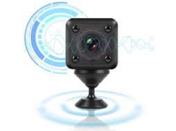 X6 Square Camera Indoor Home Wireless Wire WIFI Network Night Vision Motion Camera Vídeo em loop de 360 graus TECH DISCOUNT