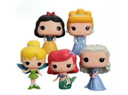 5 Figuras EASTVAPS Fairytale Snow White Flower Fairy Mermaid Alice