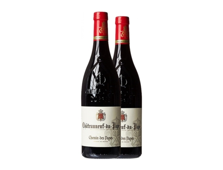 Vinho CHEMIN DES PAPES Châteauneuf-du-Pape (0.75 L - 2 Unidades)