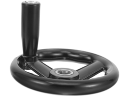 Volante De Torno Em Baquelite Antiderrapante De 12x125mm, Manivela Manual Para Fresadora E Máquinas Gokoco