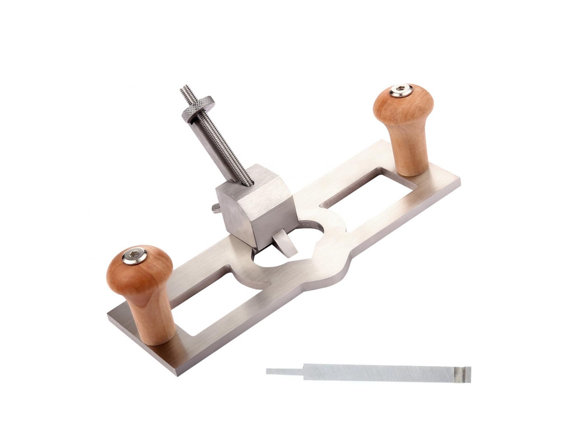 Ferramenta De Rebordo Em Madeira Manual (lâminas De Aço Inox 3mm E 6mm, Para Diy)