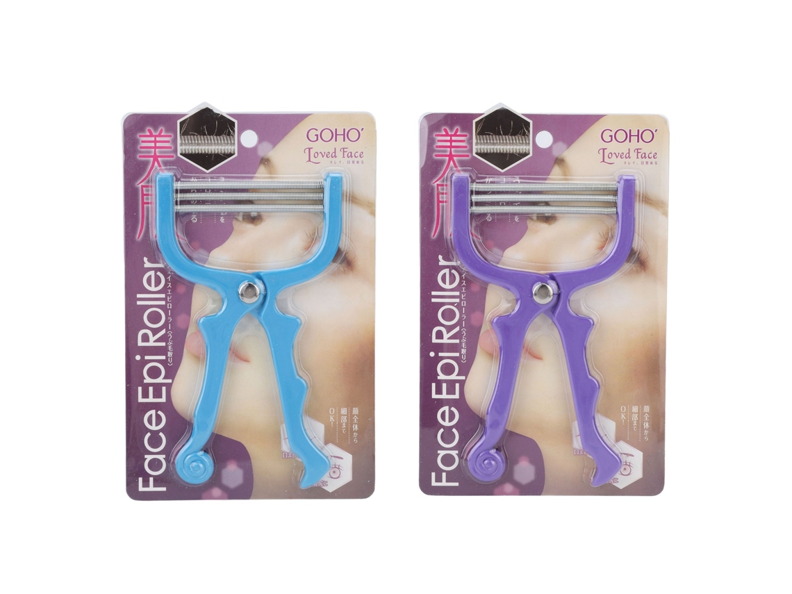 2026 2 Peças Depilador Facial Efectivo Epilador de Resorte Ferramenta de Beleza Portátil para Depilar Cabelo de Lábios e Rostro