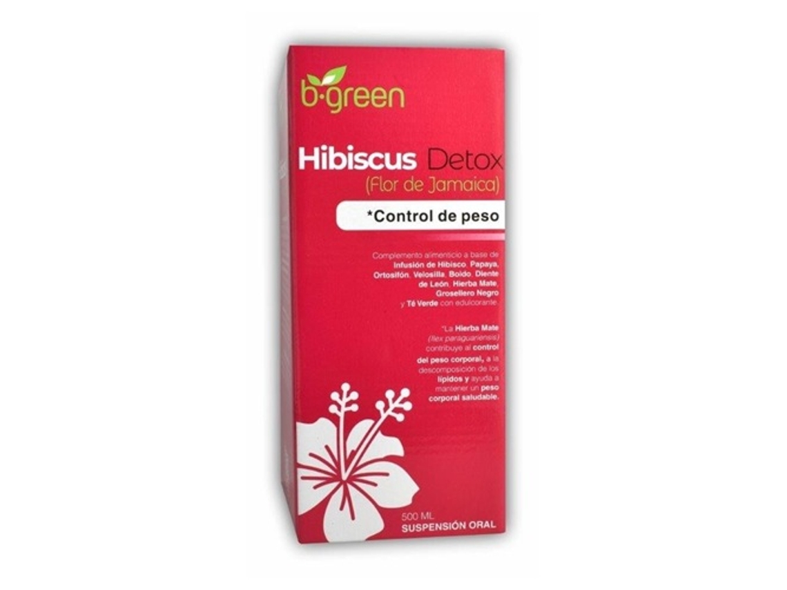 B.green Hibiscus Detox 500ml. B.GREEN (LAB. LEBUDIT) (lab. Lebudit)