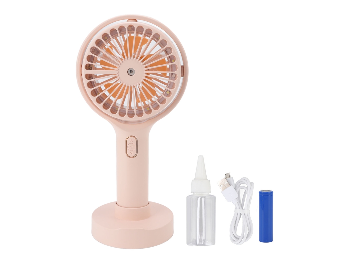 Ventoilha De Mão Laxiscreed Usb, Pequena, Iluminada E Ideal Para Mesa Ou Uso Pessoal