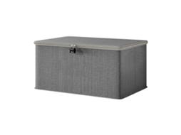 Caixa De Armazenamento Dobrável Decorativa Com Trava Para Sala De Jogos, Quarto, Berçário, 30 X 20 X 13 Cm Olysi Shop