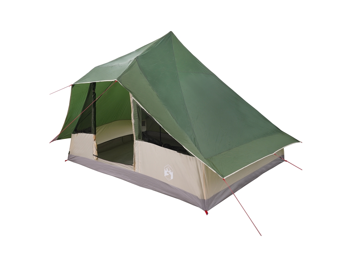 Conjunto 1 Barraca Familiar Vidaxl Verde Tafetá (364 X 281 X 257 Cm)