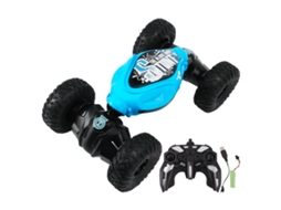 Mali carro de Stunts Rc 1/16 4wd com Controle Remoto 2.4g para Crianças Azul