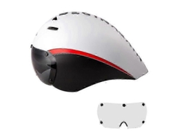 Aero Goggles TAISHENGDA, capacete de triathlon, road bike, com lente, equipamento de ciclismo