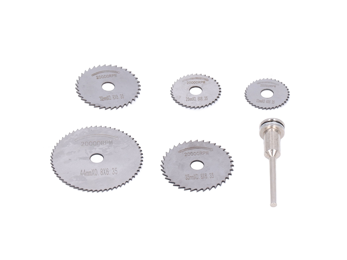5 Lâminas Serra Circular Hss S/MARCA