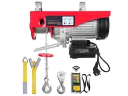 Talha Elétrica de Cabo com Capacidade 800kg 1450 W Controle Remoto Sem Fio Velocidade Elevação 10 M/min Altura 12m Único Motor Cobre Puro para