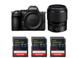 Z5 Ii + 50mm F/1.4 + 3 Sandisk 512gb Extreme Pro Uhs ii Sdxc + Ebook “20 Dicas para Fotos Que Impressionam” NIKON
