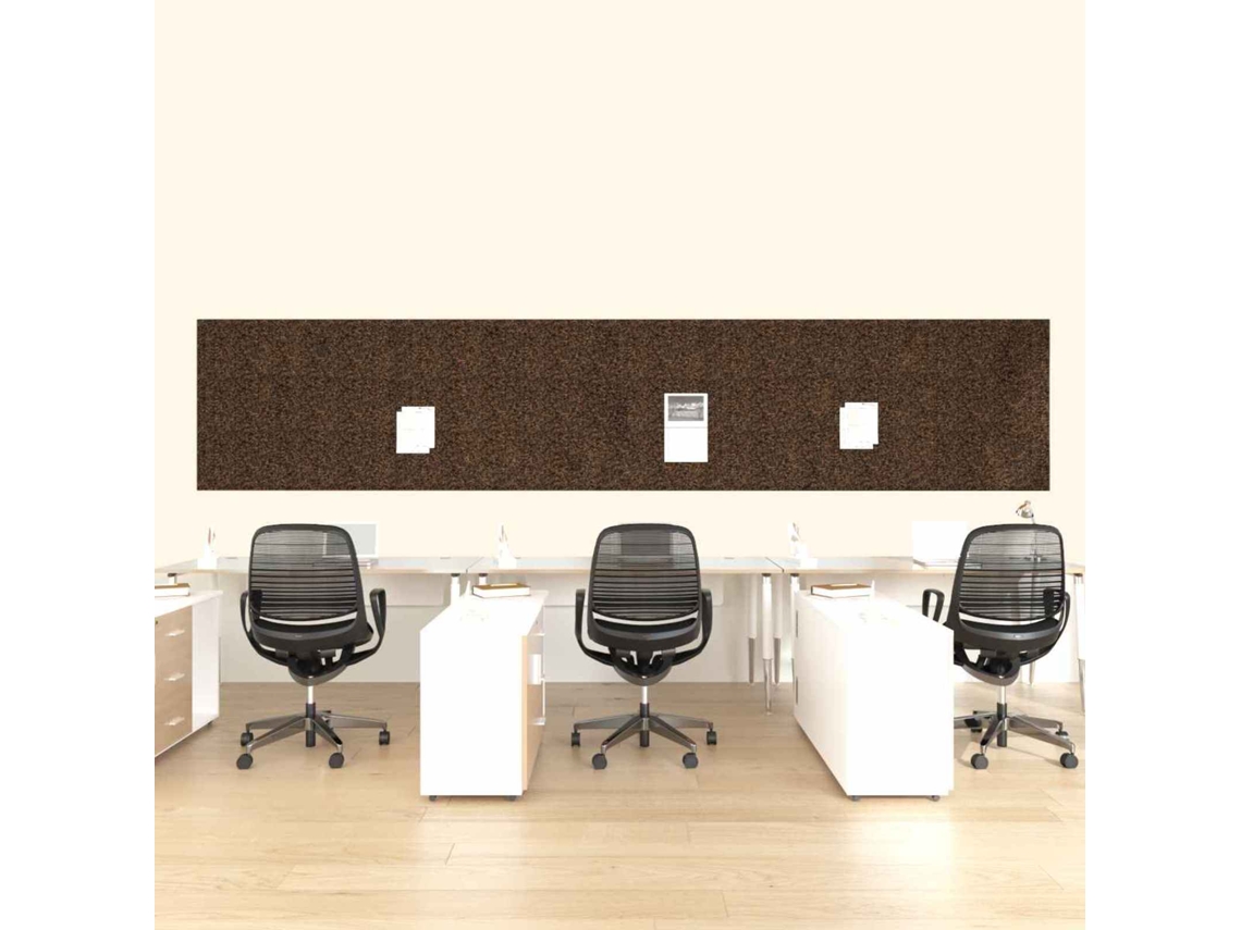 Vidaxl Rolo De Cortiça Castanho 1000 X 100 Cm Cortiça E Borracha