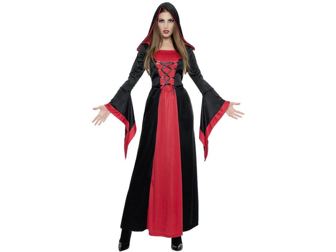 Fato de Mulher DISFRAZZES Vampira Sectaria (Tam: S)
