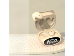 (cáqui) Fones De Ouvido Sem Fio Tws Bluetooth 5.3, Fones De Ouvido Invisíveis Para Dormir, Fones De Ouvido Com Cancelamento De Ruído Oculto