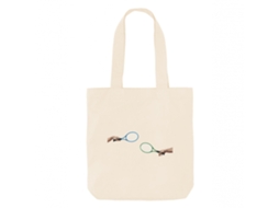 Bolsa Tote AQUAFORGE Apoh The Creation Of Tennis, Tamanho Único, Cor Natural