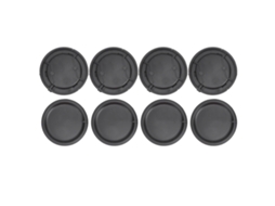 4pcs Lens Rear Cover Body Front Cover Set For Sony a Mount Lens Camera Body Black LAXISCREED