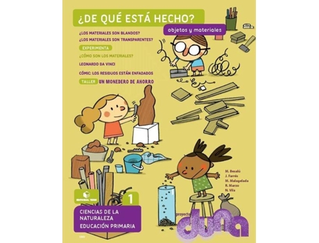 Livro Ciencias Naturales 1ºprimaria. Duna. Objetos Y ... de Vários Autores