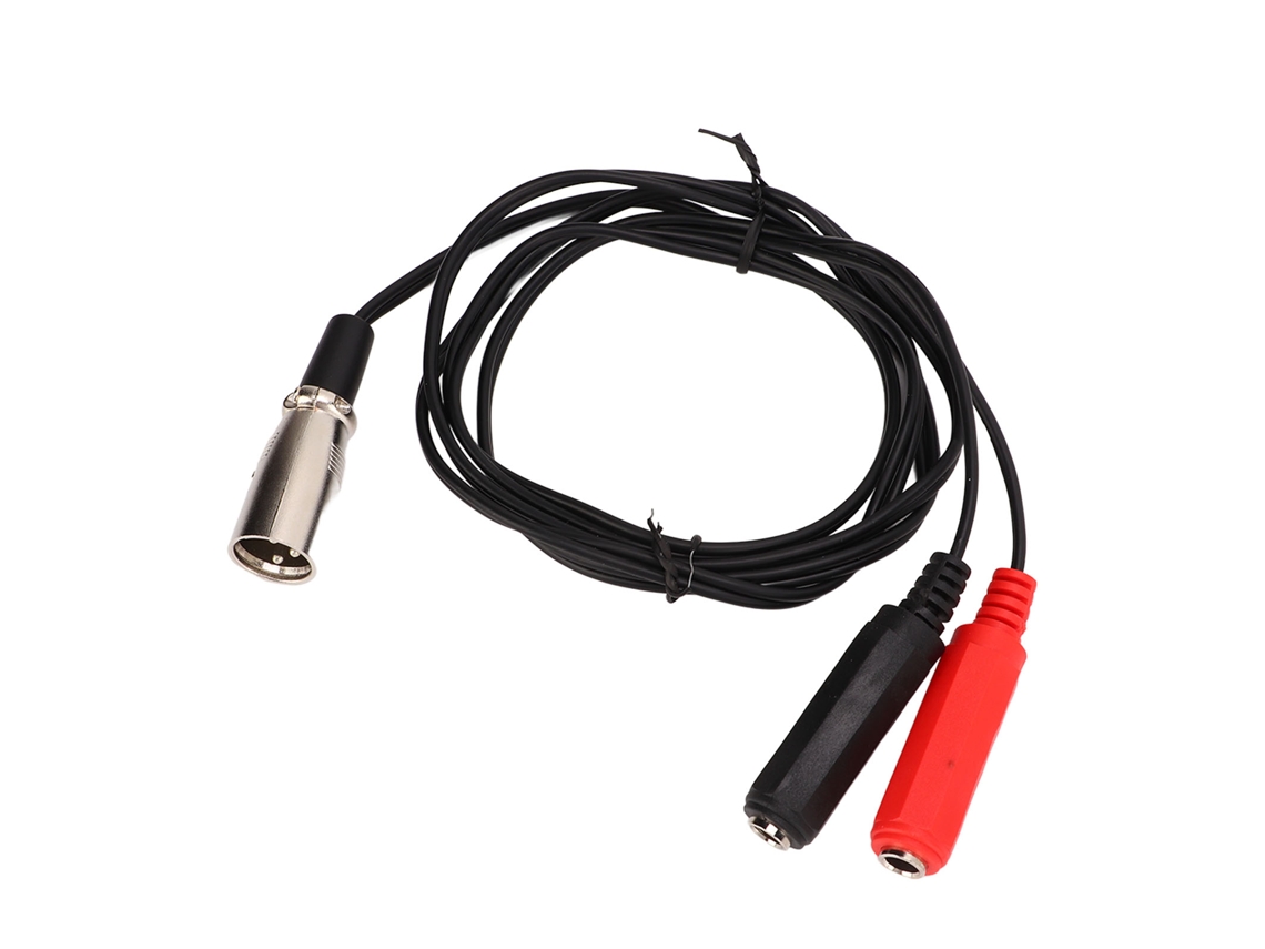 1.5m Xlr Male To Dual 6.35mm Female Adapter Cable Left And Right Channel Stereo Audio Cable LAXISCREED
