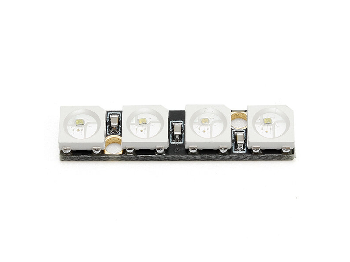 3 Unidades de Fita Led Rgb5050 Super Mini Ws2812b de 4 Bits, 0,7 G, para Controlador de Voo Naze32 F3 F4 e Drone Rc. MDUG