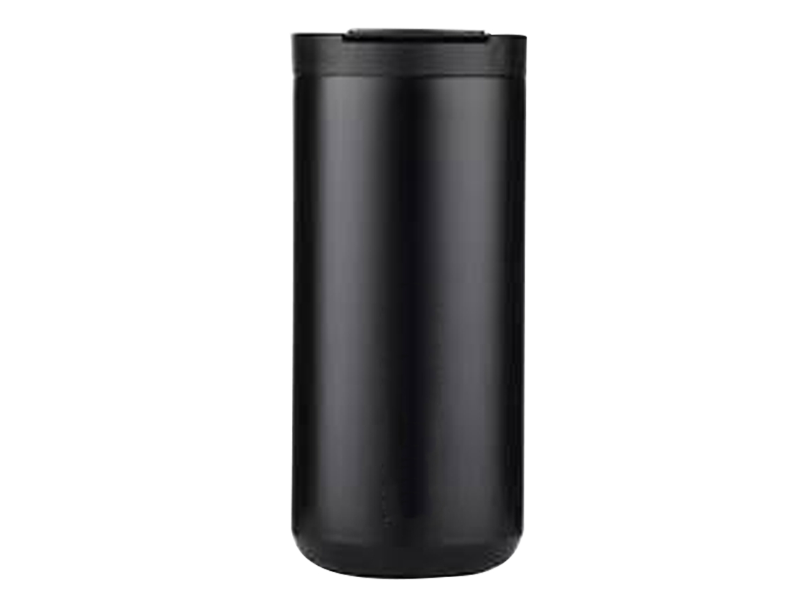 Termo De Café Isolado Em Aço Inoxidável De 400 Ml Com Canudo Para Acampamento, Viagem E Carro Preto Other