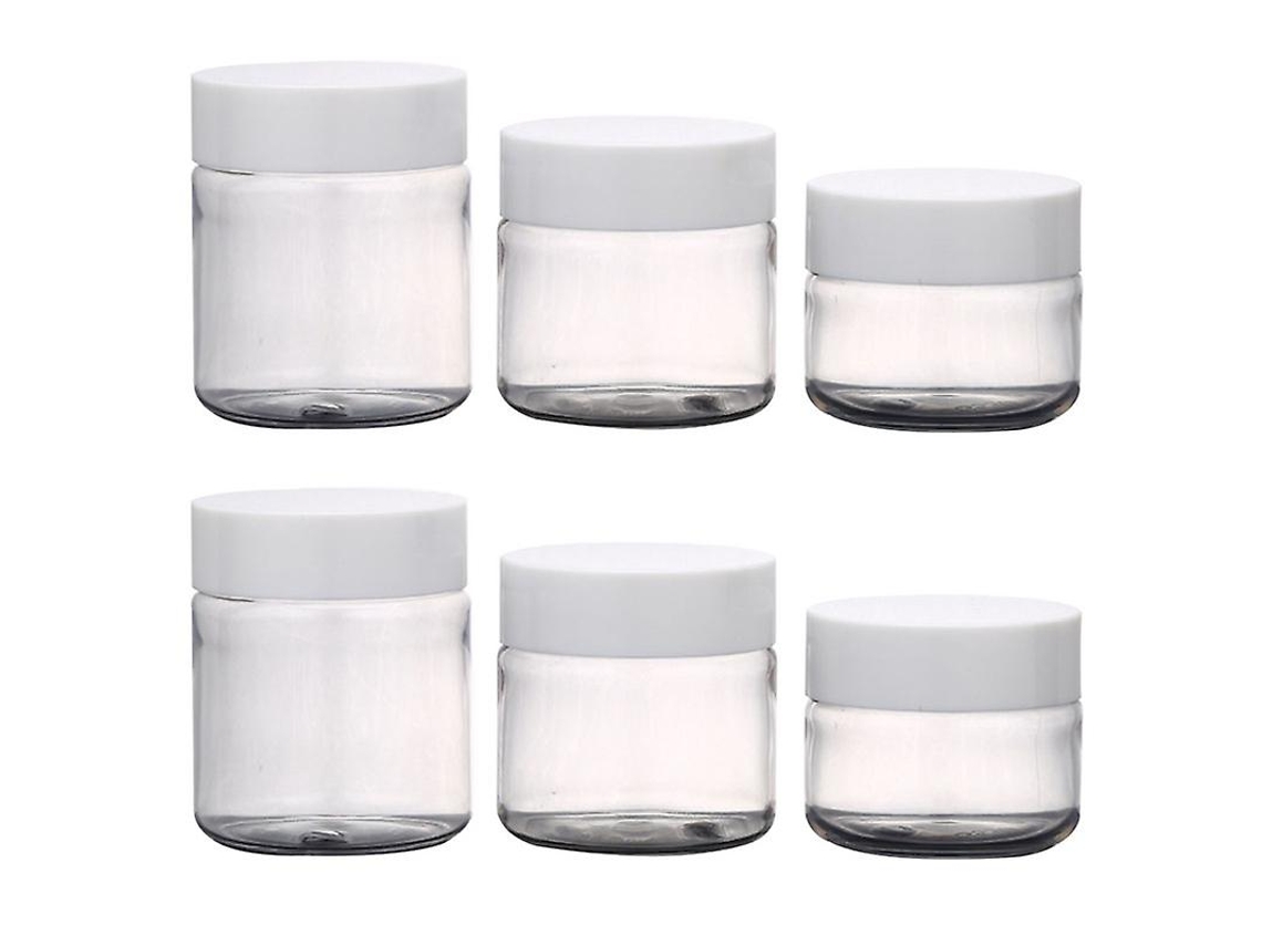 6Pcs Frascos de Cosméticos de Plástico ALLINLESS