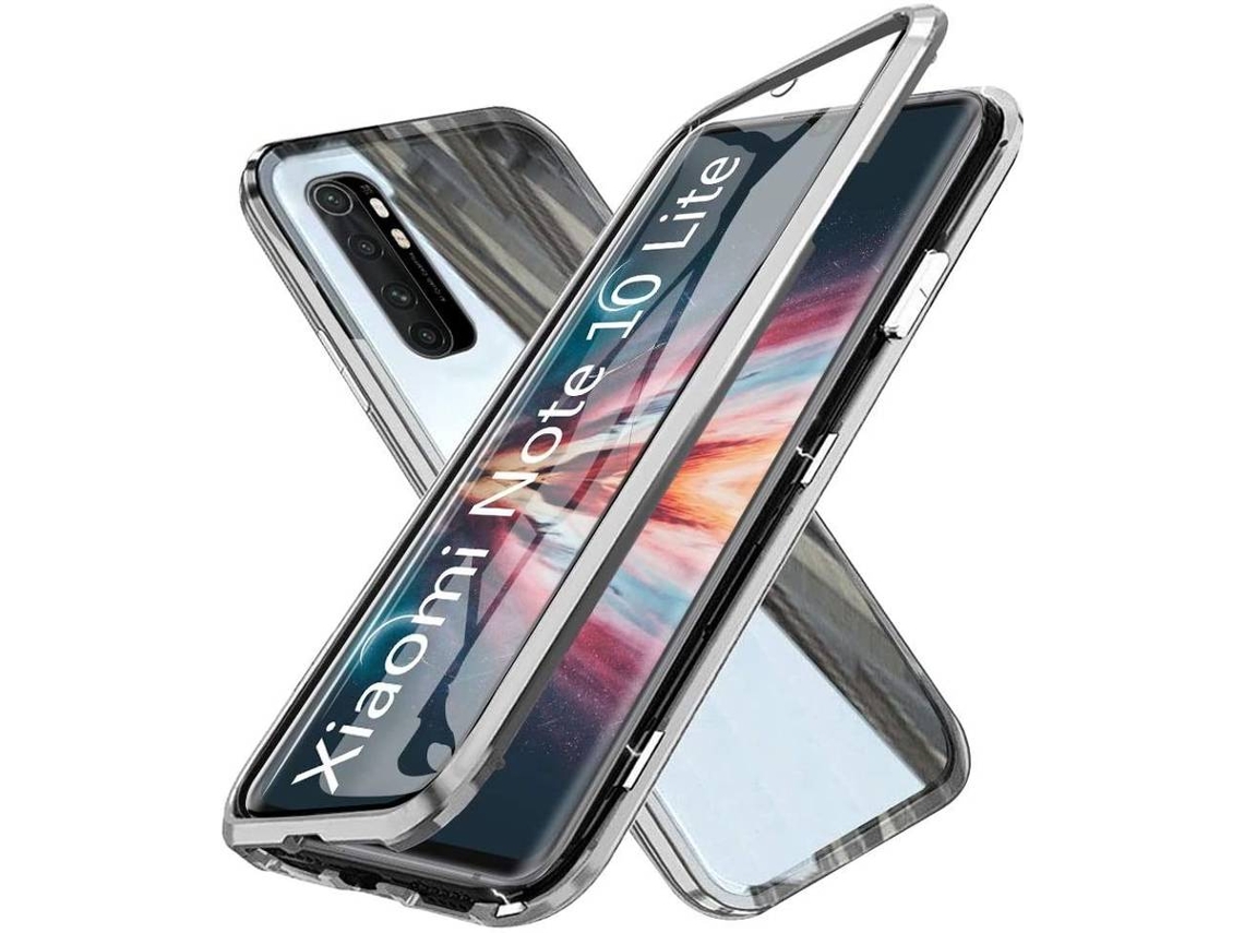Capa Xiaomi Mi Note 10 Lite HONGWE. Prateado
