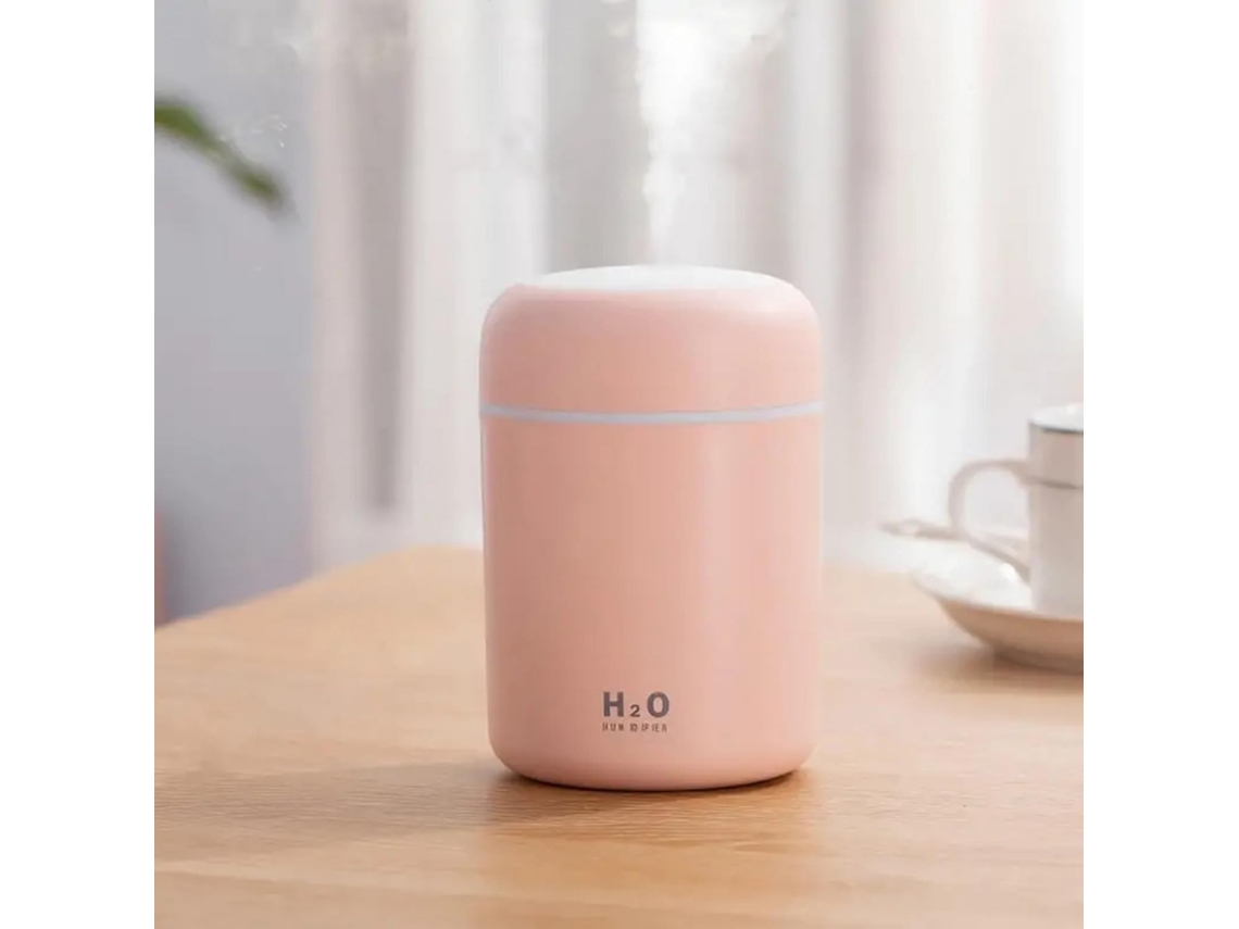 Umidificador Portátil de Névoa Fria, USB, 300ml MDUG