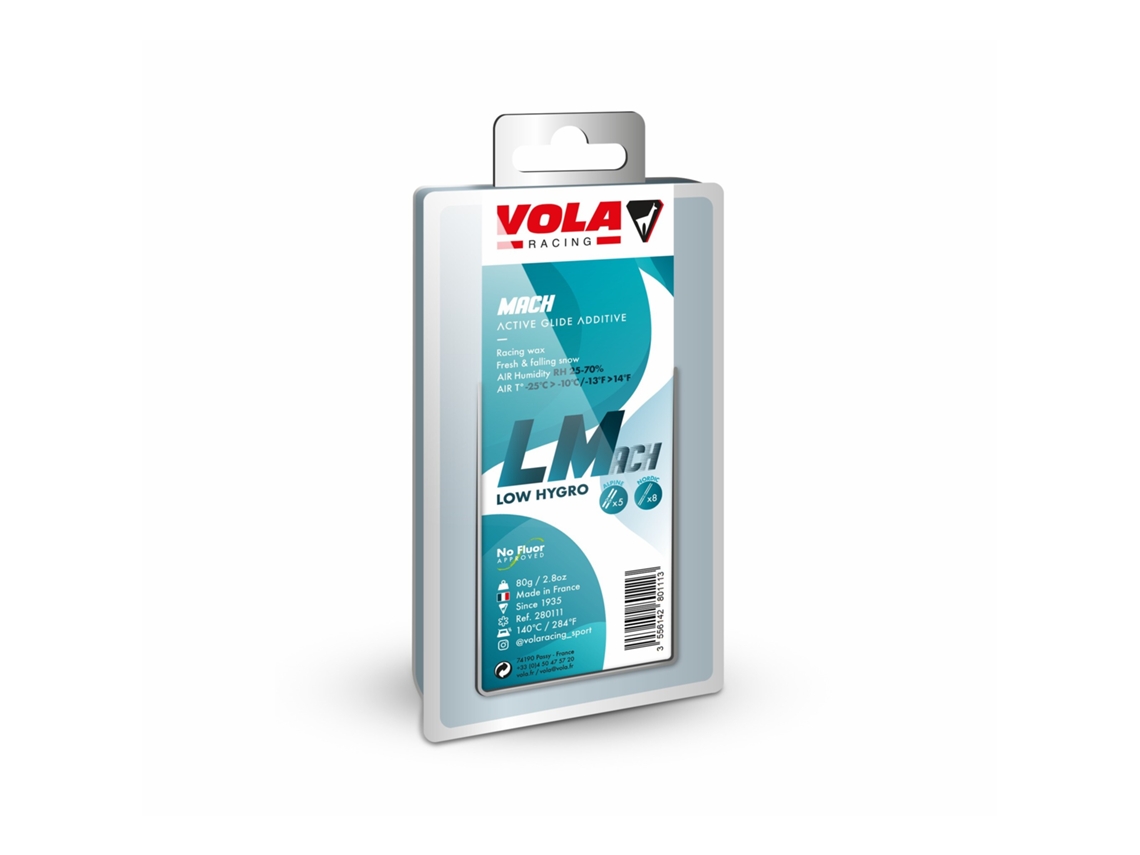 Cera de corrida de esqui Vola LMach 80 g