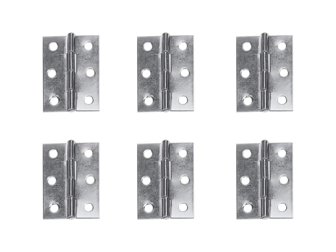 2026-cerniere Per Mobili 10pcs Acciaio Inox 31*45mm Per Finestre Armadi Connettori Argento