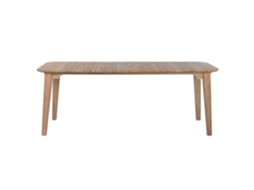 Mesa de Jantar em Teca Natural, 200x90x75cm ALEXANDRA HOUSE LIVING
