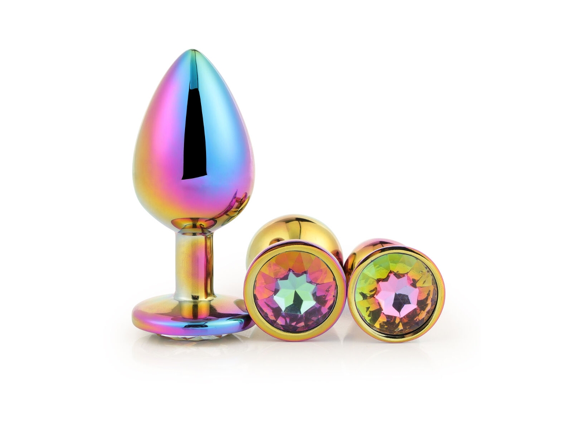 Plug Anal DREAM TOYS Gleaming Love (Multicolor - Ø 4,1 cm)