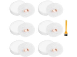 Kit Com 6 Filtros De Espuma E Feltro Pré-motor Compatíveis Os