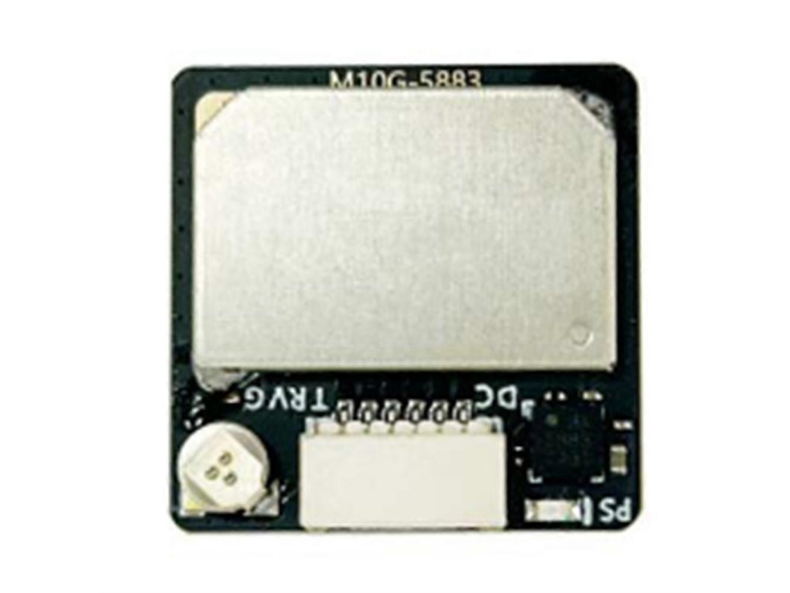 Módulo Gnss 20mm Com Compasso Qmc5883l, Suporte Sinal L1, Flash Integrado, Compatível Com Drones Fpv, Robótica, Barcos