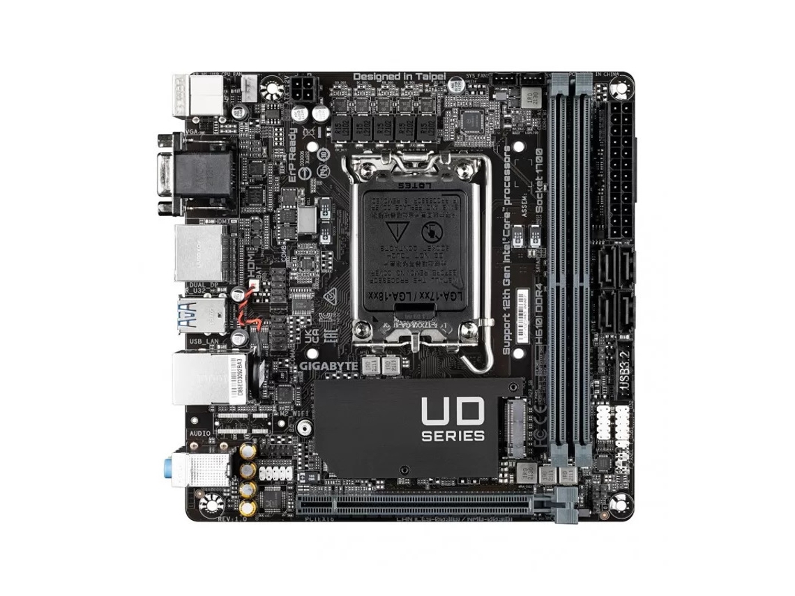 Motherboard GIGABYTE H610I DDR4 (Socket LGA 1700) Worten.pt