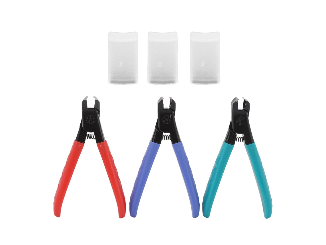 3pcs Alicate De Unha Com Tampa Protetora Anti-suja Para Unhas Grossas Alicate De Unha Grande Manicure Pedicure