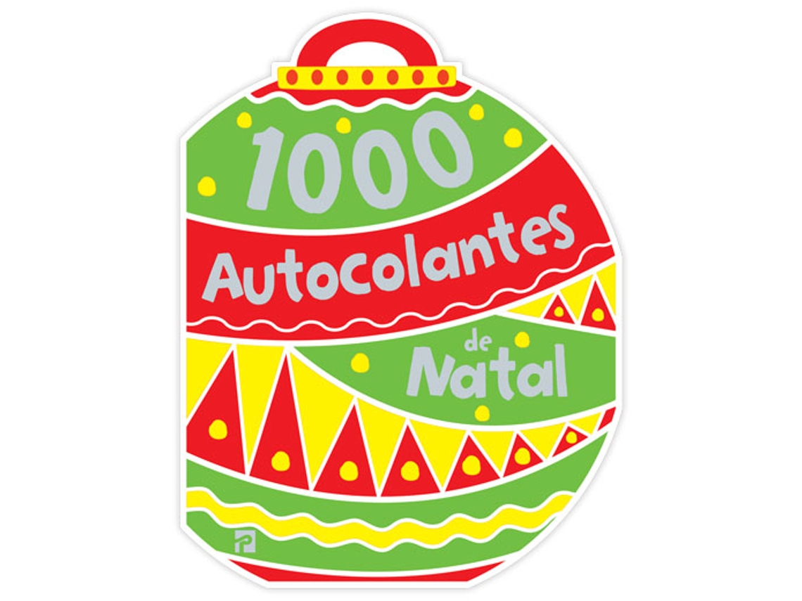Livro 1000 Autocolantes de Natal