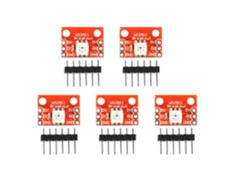 5 Peças Módulo de Breakout de Led Rgb Ws2812 5050 Board