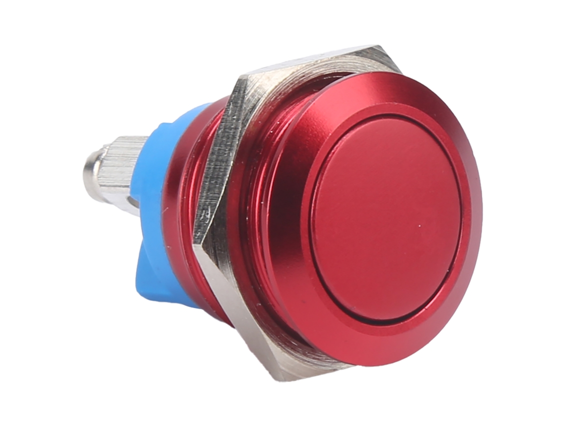 Laxiscreed Interruptor Com Botão Metálico Waterproof E Auto-rearme Para Ambientes Expostos