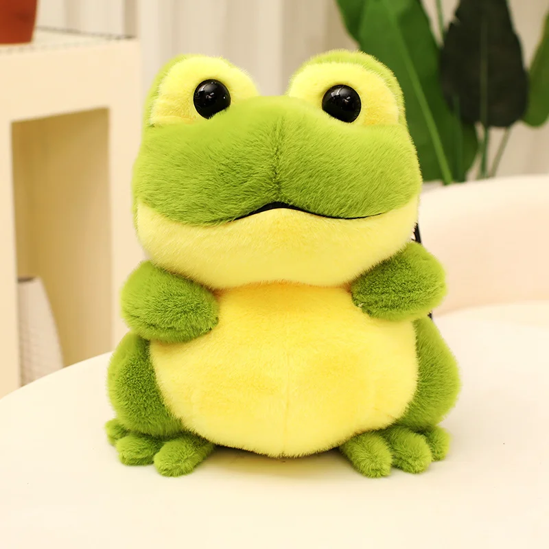 (verde, 30 Cm) Brinquedo De Pelúcia De Sapo De Desenho Animado Fofo