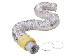 Mangueira de Ventilação Do Secador VEVOR Duto Flexível Isolado de 127 Mm 7 62 M de Comprimento